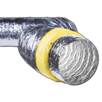 Flexible aluminium 200 DN, équipement HVAC proposé par E.L.M Clim & Services