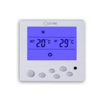 Thermostat LCD, équipement HVAC proposé par E.L.M Clim & Services